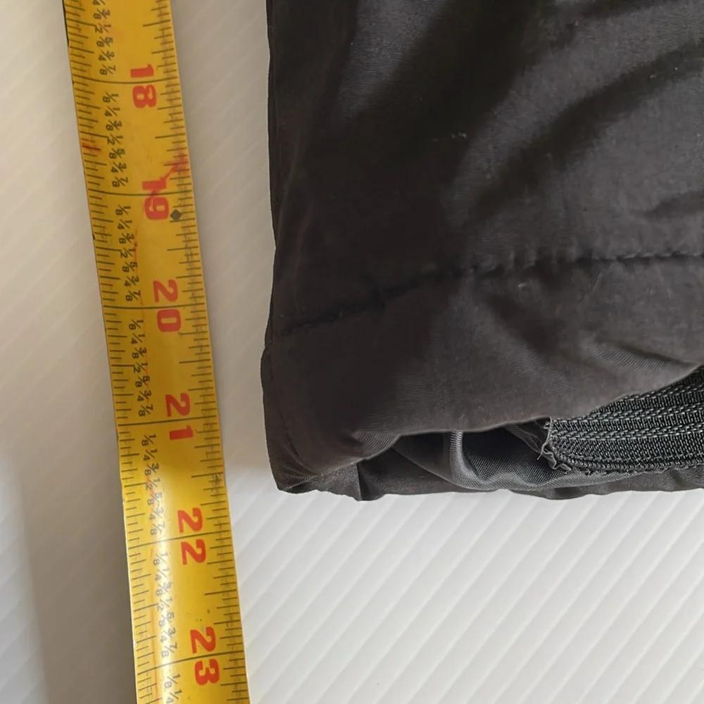 Faded Glory black bib overall snow pants.  Size medium